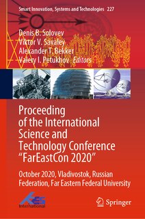 Couverture_Proceeding of the International Science and Technology Conference Fareast- on 2020