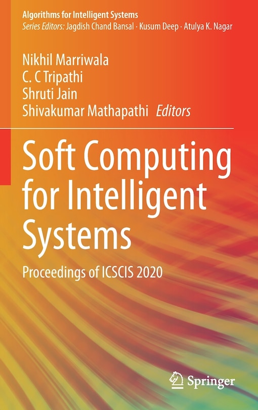 Front cover_Soft Computing for Intelligent Systems