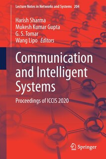 Front cover_Communication and Intelligent Systems