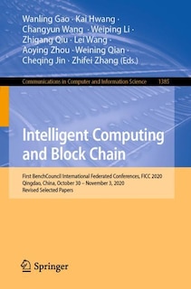 Front cover_Intelligent Computing and Block Chain