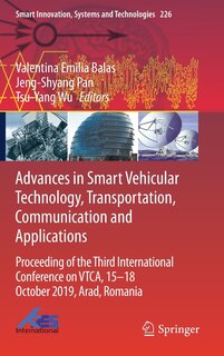 Couverture_Advances in Smart Vehicular Technology, Transportation, Communication and Applications