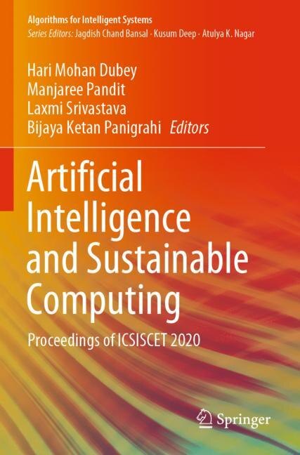 Front cover_Artificial Intelligence and Sustainable Computing