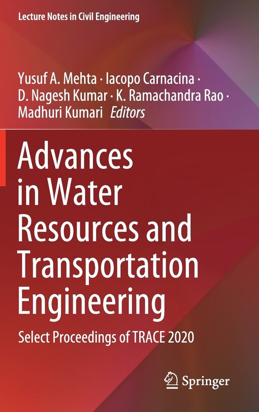 Front cover_Advances in Water Resources and Transportation Engineering