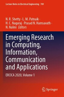 Front cover_Emerging Research in Computing, Information, Communication and Applications