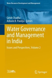 Front cover_Water Governance and Management in India