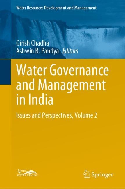 Front cover_Water Governance and Management in India