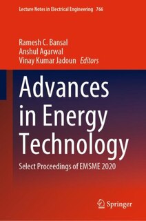 Front cover_Advances in Energy Technology
