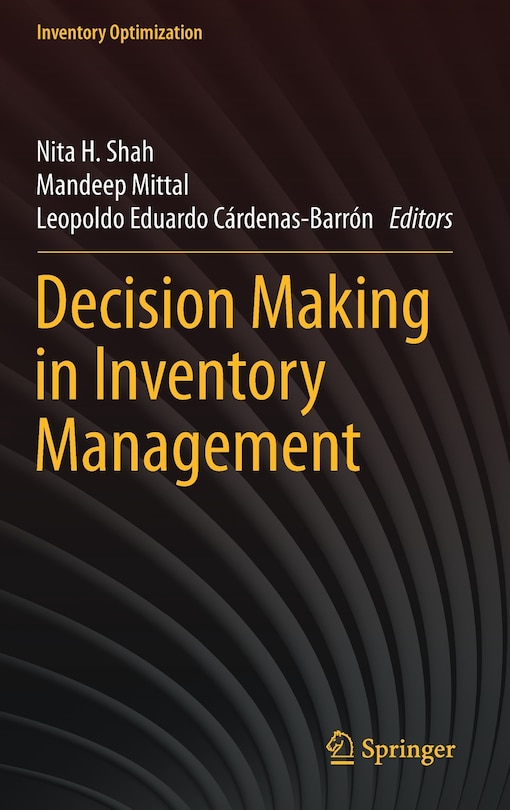 Couverture_Decision Making In Inventory Management