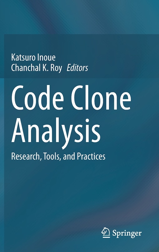 Couverture_Code Clone Analysis