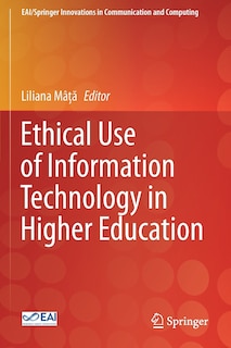 Couverture_Ethical Use of Information Technology in Higher Education