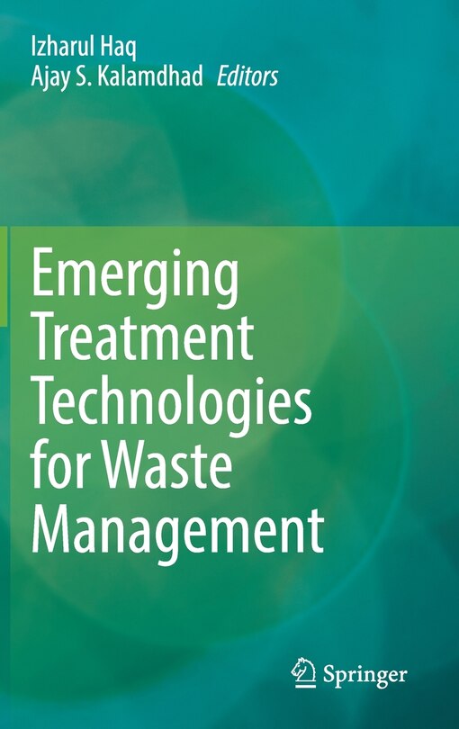 Front cover_Emerging Treatment Technologies For Waste Management