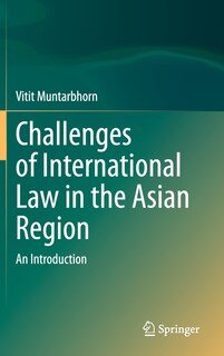 Couverture_Challenges of International Law in the Asian Region