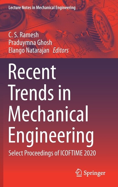 Front cover_Recent Trends In Mechanical Engineering