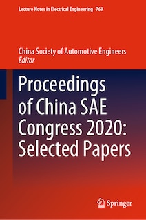 Front cover_Proceedings of China SAE Congress 2020