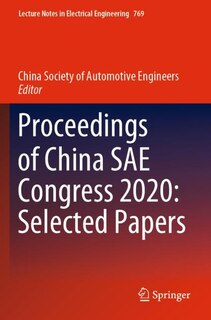 Front cover_Proceedings of China SAE Congress 2020