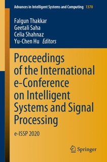 Front cover_Proceedings Of The International E-conference On Intelligent Systems And Signal Processing