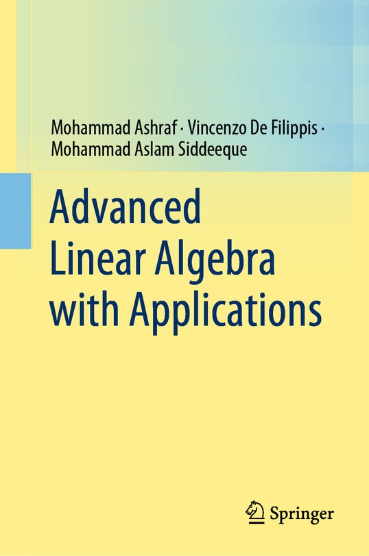 Couverture_Advanced Linear Algebra With Applications