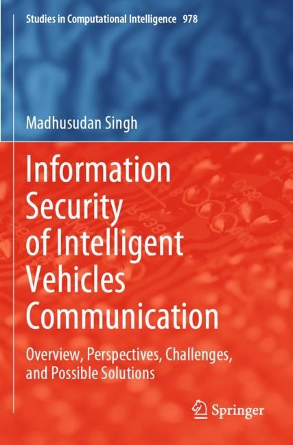 Front cover_Information Security of Intelligent Vehicles Communication