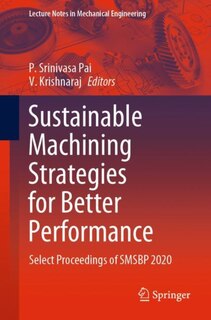 Couverture_Sustainable Machining Strategies For Better Performance