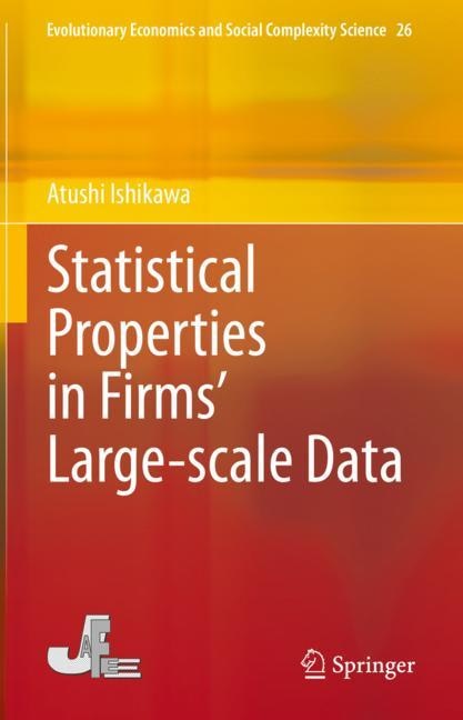 Front cover_Statistical Properties In Firms' Large-scale Data