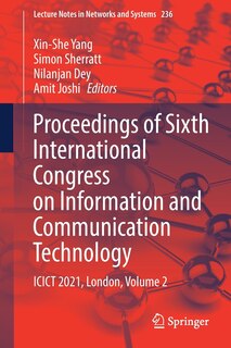 Couverture_Proceedings Of Sixth International Congress On Information And Communication Technology