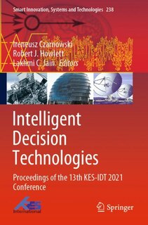 Front cover_Intelligent Decision Technologies