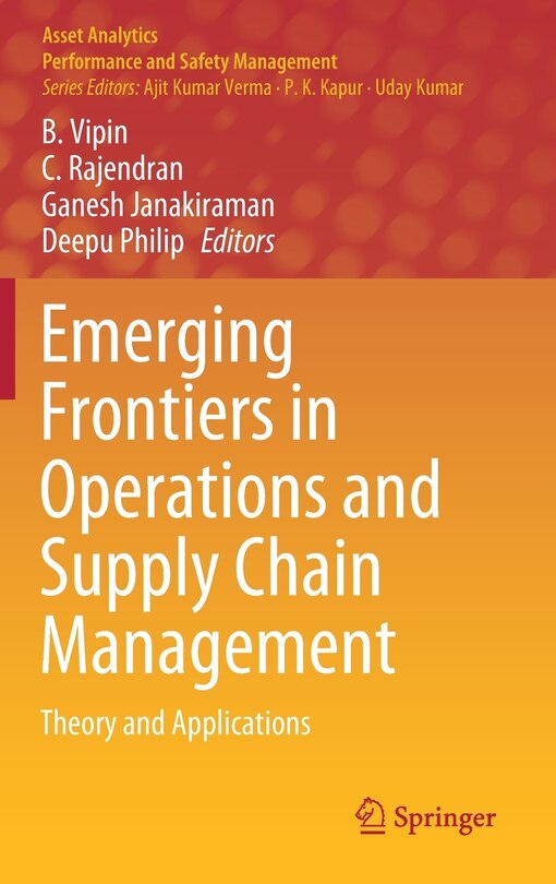 Couverture_Emerging Frontiers In Operations And Supply Chain Management