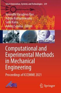 Front cover_Computational and Experimental Methods in Mechanical Engineering