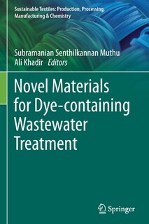 Front cover_Novel Materials for Dye-containing Wastewater Treatment