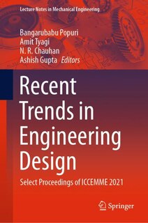Couverture_Recent Trends In Engineering Design