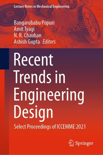 Couverture_Recent Trends In Engineering Design