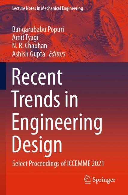 Front cover_Recent Trends in Engineering Design
