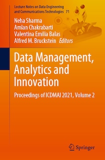 Couverture_Data Management, Analytics And Innovation