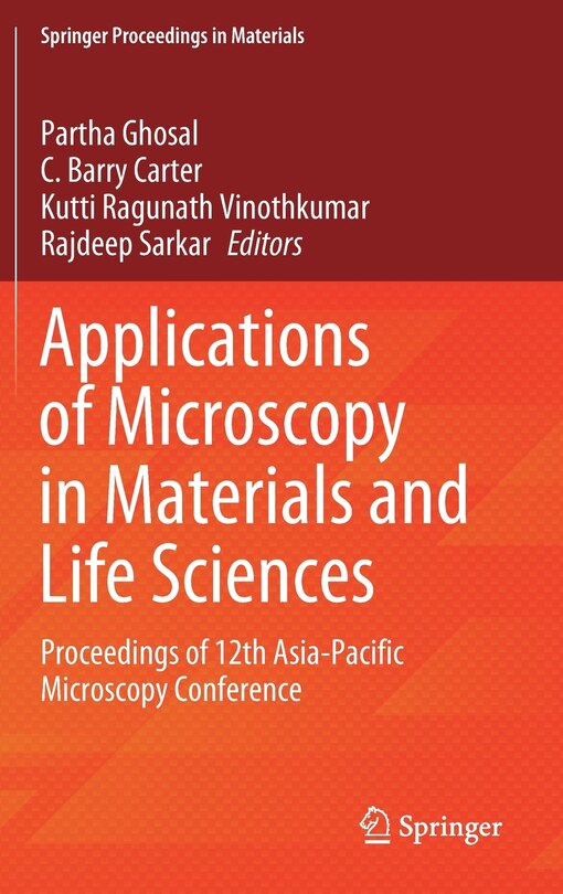 Front cover_Applications Of Microscopy In Materials And Life Sciences