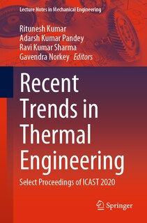 Couverture_Recent Trends In Thermal Engineering