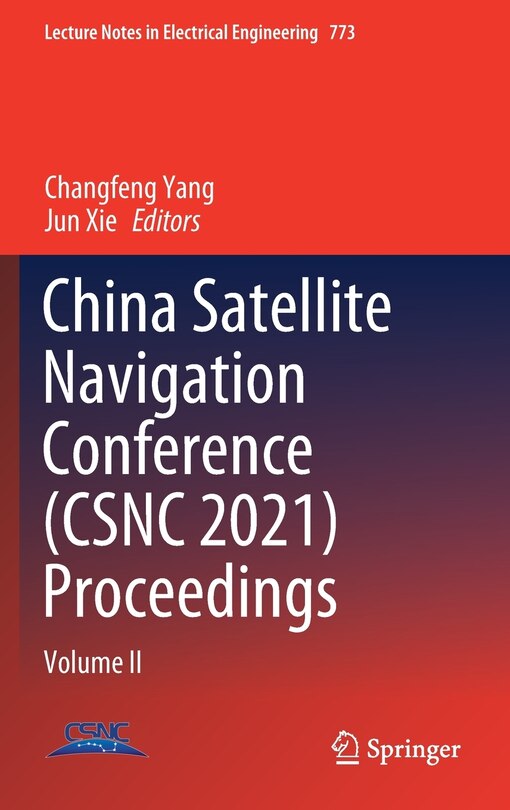 Front cover_China Satellite Navigation Conference (csnc 2021) Proceedings