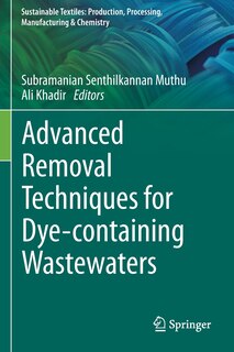 Front cover_Advanced Removal Techniques for Dye-containing Wastewaters