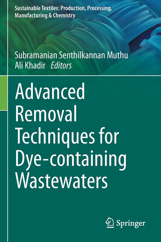 Front cover_Advanced Removal Techniques for Dye-containing Wastewaters