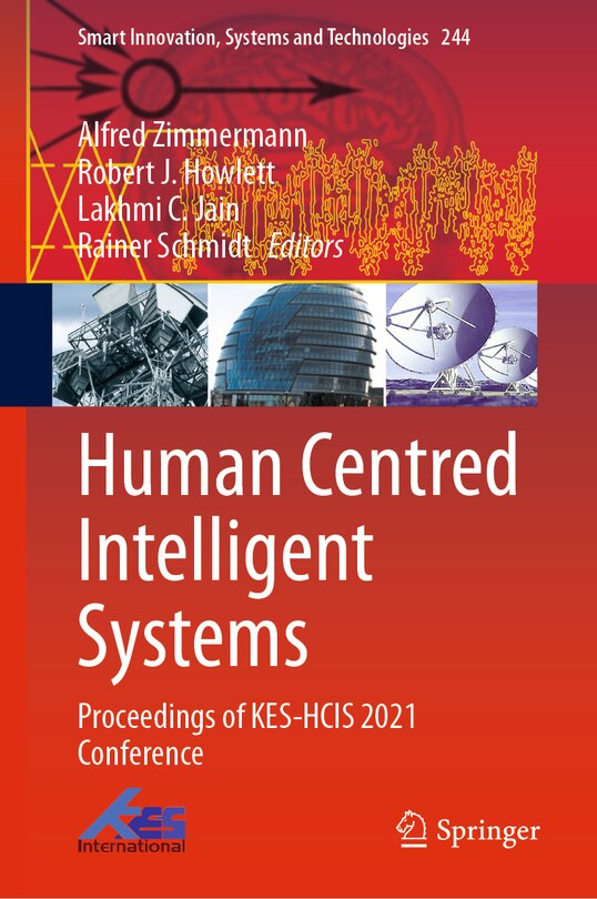 Front cover_Human Centred Intelligent Systems