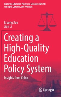 Couverture_Creating A High-quality Education Policy System