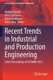 Front cover_Recent Trends in Industrial and Production Engineering