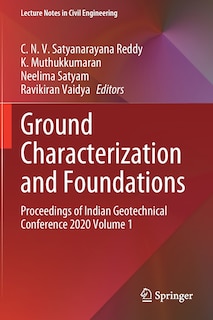 Couverture_Ground Characterization and Foundations