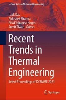 Couverture_Recent Trends In Thermal Engineering