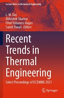 Couverture_Recent Trends in Thermal Engineering