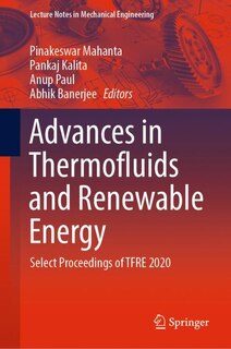 Front cover_Advances In Thermofluids And Renewable Energy
