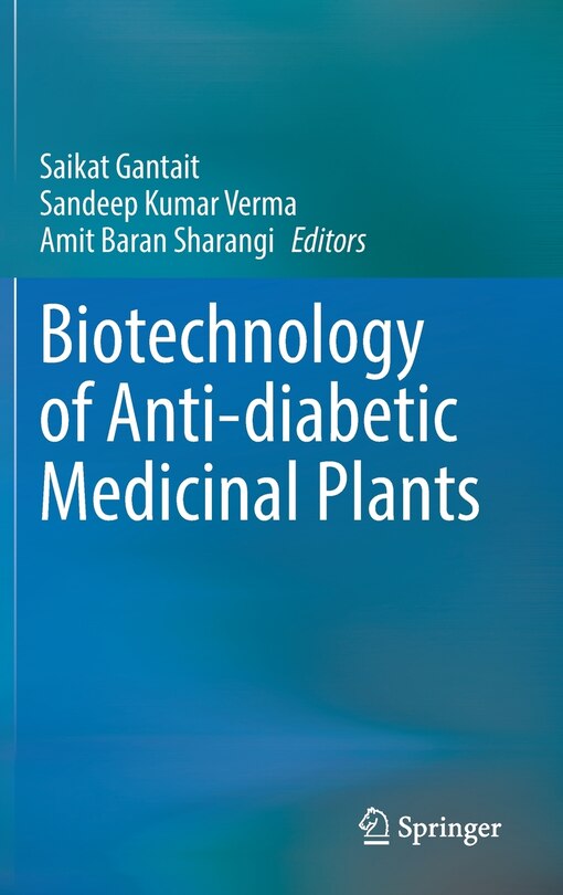 Front cover_Biotechnology Of Anti-diabetic Medicinal Plants