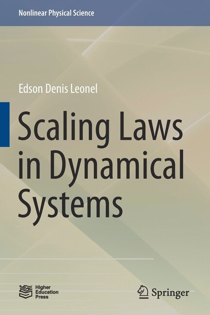Couverture_Scaling Laws in Dynamical Systems
