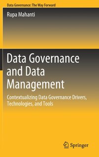Couverture_Data Governance And Data Management