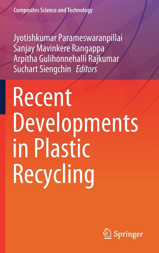 Front cover_Recent Developments In Plastic Recycling