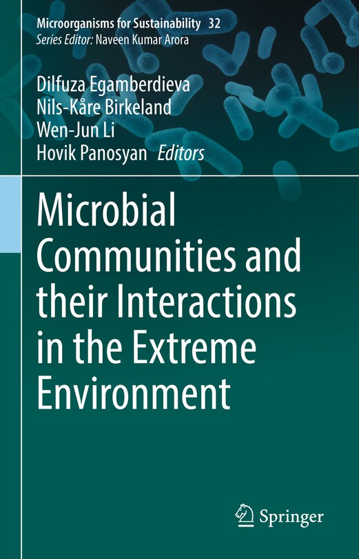 Couverture_Microbial Communities And Their Interactions In The Extreme Environment